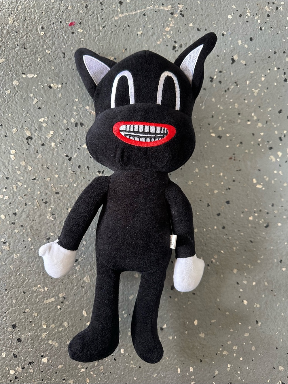Trever Henderson Cartoon Cat Horror Plush 🐈⬛🖤